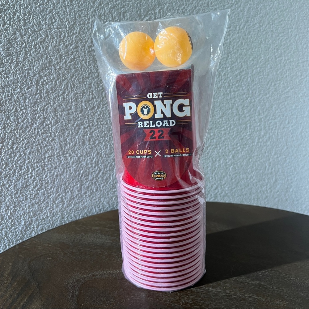 Red Pong Reload Party Set